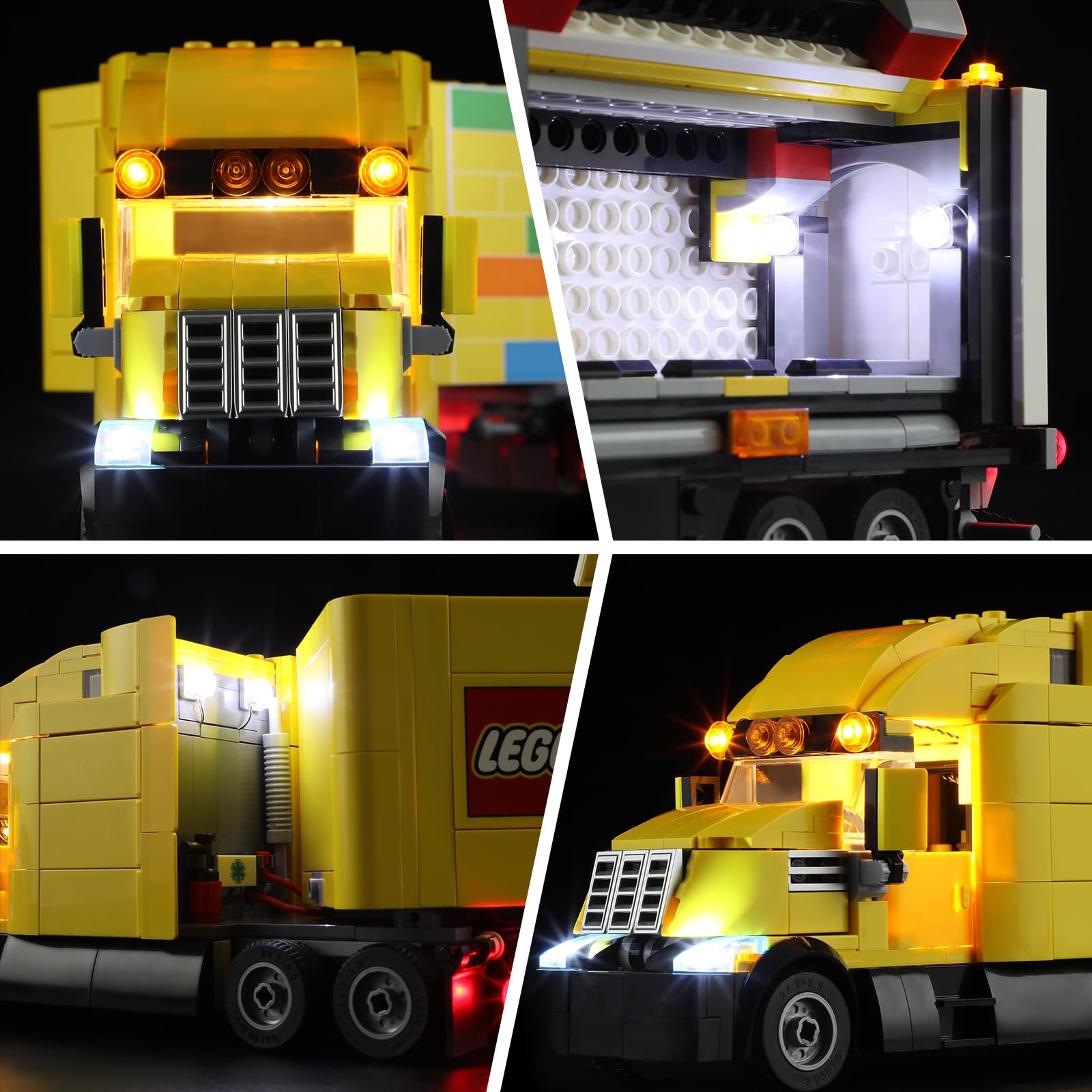 Amazon.co.jp: BRIKSMAX Lego-60440 LEGO配送トラック用ライトキット